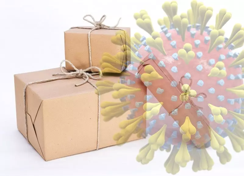 посылки и вирус